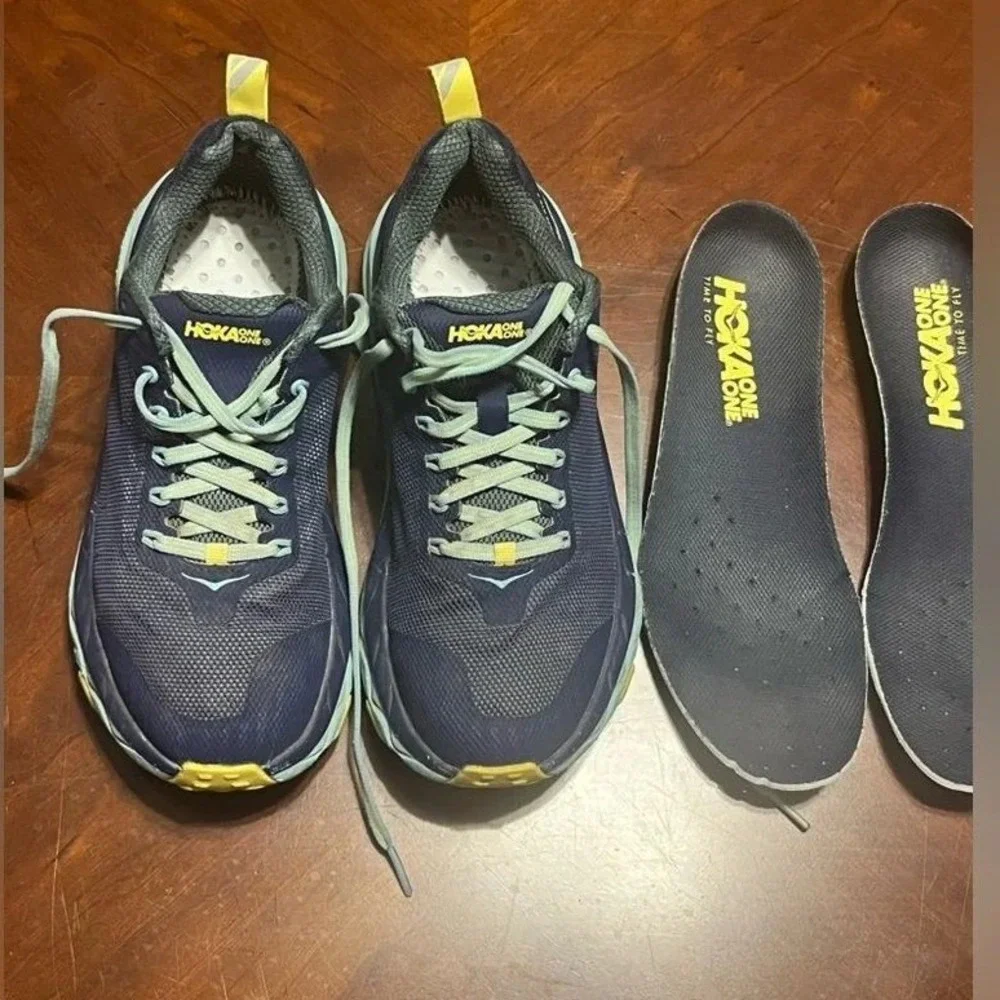 Hoka One One Challenger ATR 5 Womens Trail Running Shoes Blue Mallard 1104094